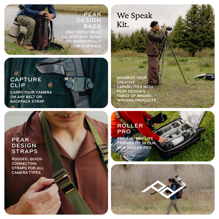 Peak Design Pro Carbon Fiber Tripod with Ball Head