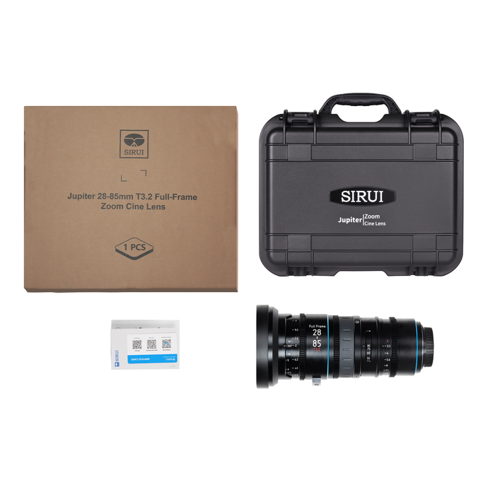 Sirui Jupiter 28-85mm T3.2 Full Frame Macro Zoom Cine Lens - Canon EF Mount