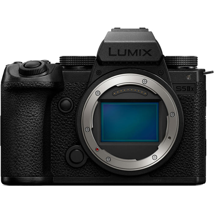 Lumix S5 IIX Mirrorless Camera with 20-60mm f/3.5-5.6 & 50mm f/1.8 Lenses Kit
