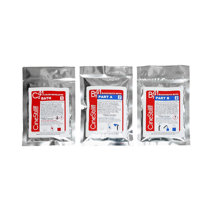 CineStill Cs41 "Color Simplified" 2-Bath Kit Powder Developing Kit for C-41 Color Film