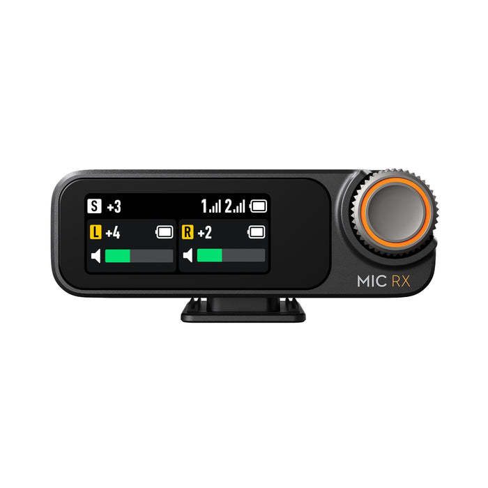 DJI Mic 2 2-Person Compact Digital Wireless Microphone System/Recorder 2.4 GHz - 2 TX + 1 RX