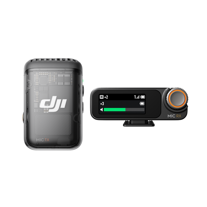 DJI Mic 2 Compact Digital Wireless Microphone System/Recorder 2.4 GHz - 1 TX + 1 RX