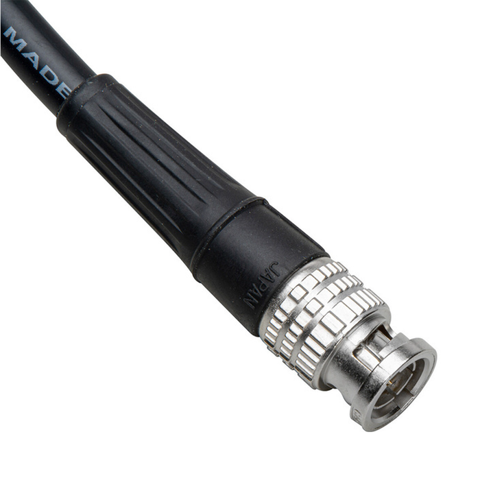 Laird Digital Cinema Belden 4855R BNC to BNC 12G-SDI/4K Mini-RG59 UHD Single Link BNC Cable, 50' - Blue
