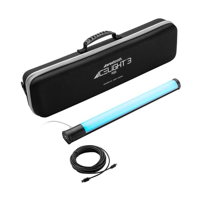 Westcott Ice Light 3 RGBWW LED Tube Light AC Power Kit