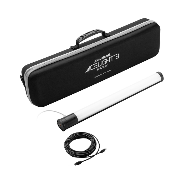 Westcott Ice Light 3 Bi-Color LED Tube with AC Power Kit