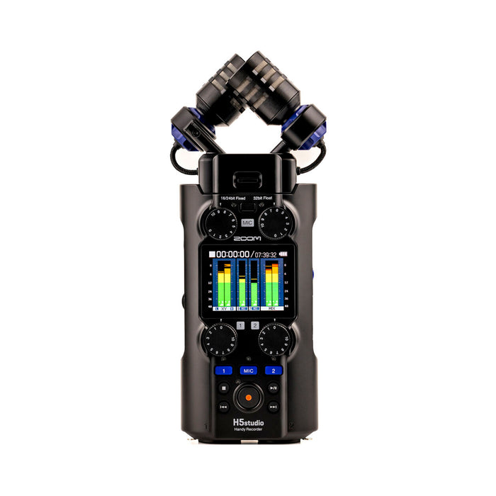 Zoom H5studio 4-Track Handy Recorder with 32-Bit Float Recording