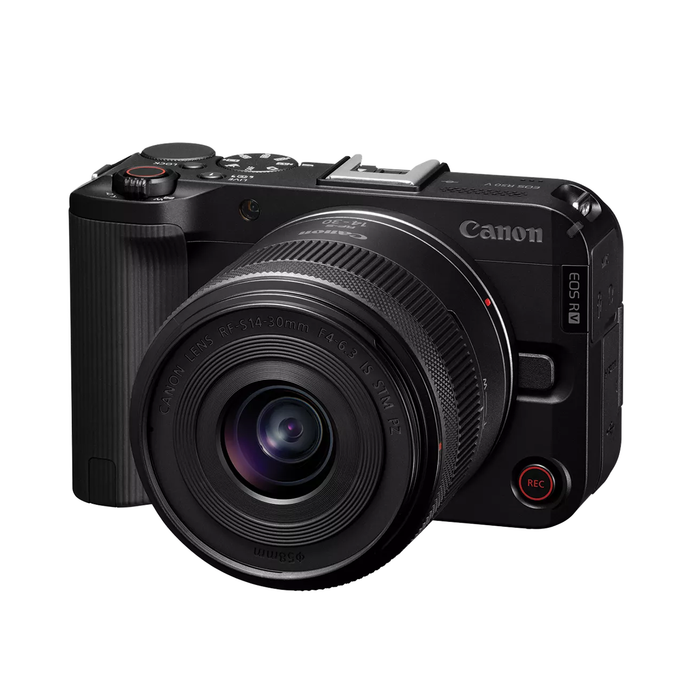 Canon EOS R50 V Mirrorless Camera with RF-S 14-30mm f/4-6.3 IS STM PZ Lens