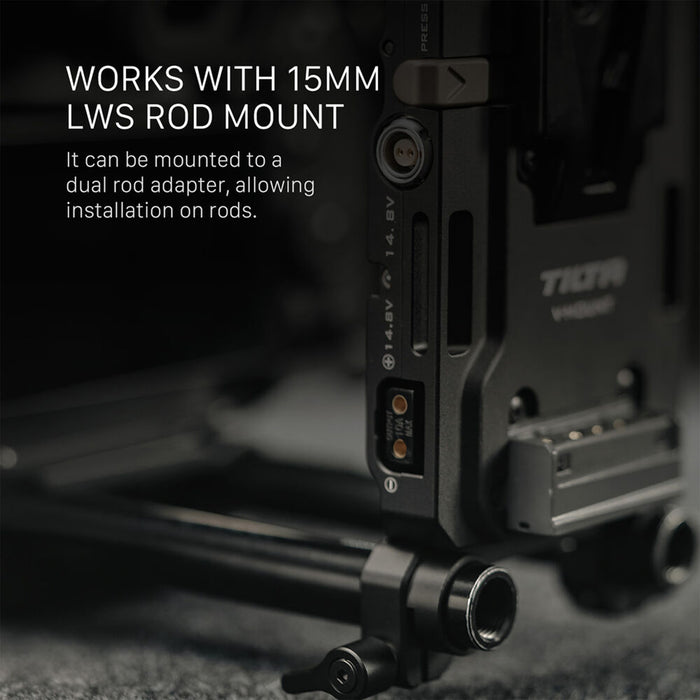 Tilta Mini PD V-Mount Battery Plate – Black