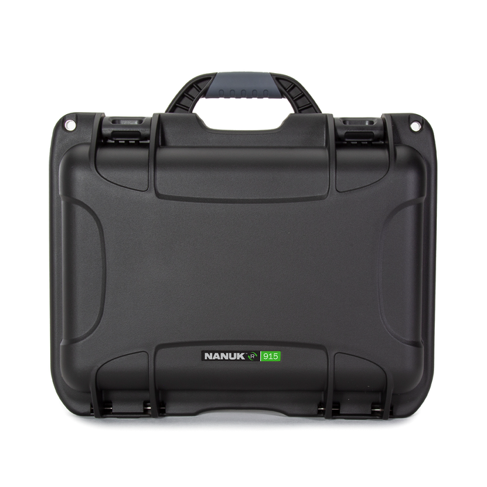 Nanuk R 915 Medium-Series Protective Case with Cubed Foam & Lid Foam - Black