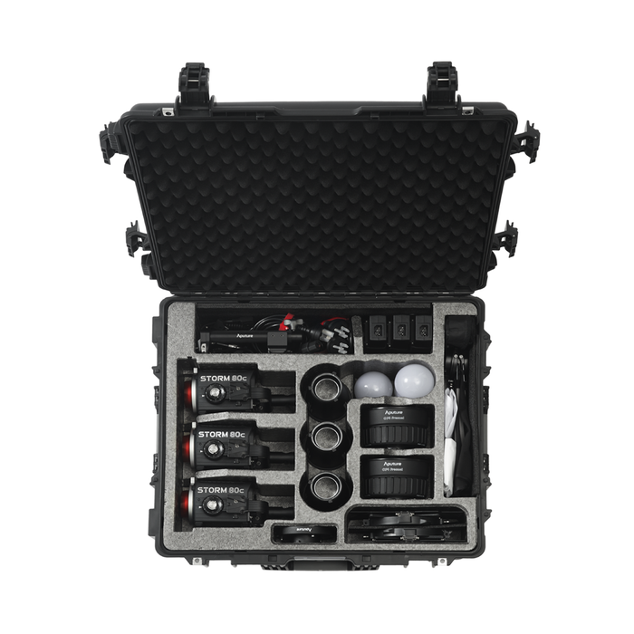 Aputure Storm 80c LED Monolight 3-Light Kit