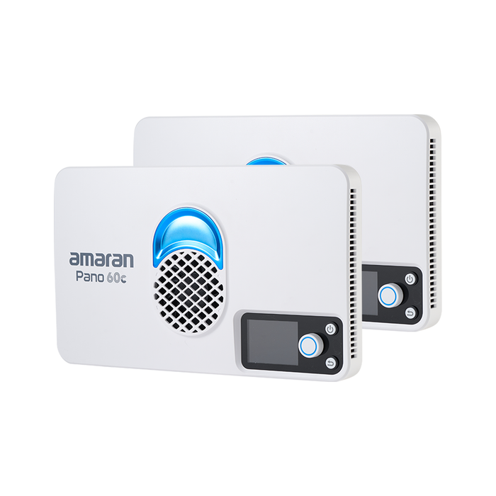 Amaran Pano 60c 2 Light Kit - White