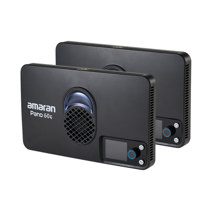 Amaran Pano 60c 2 Light Kit - Charcoal