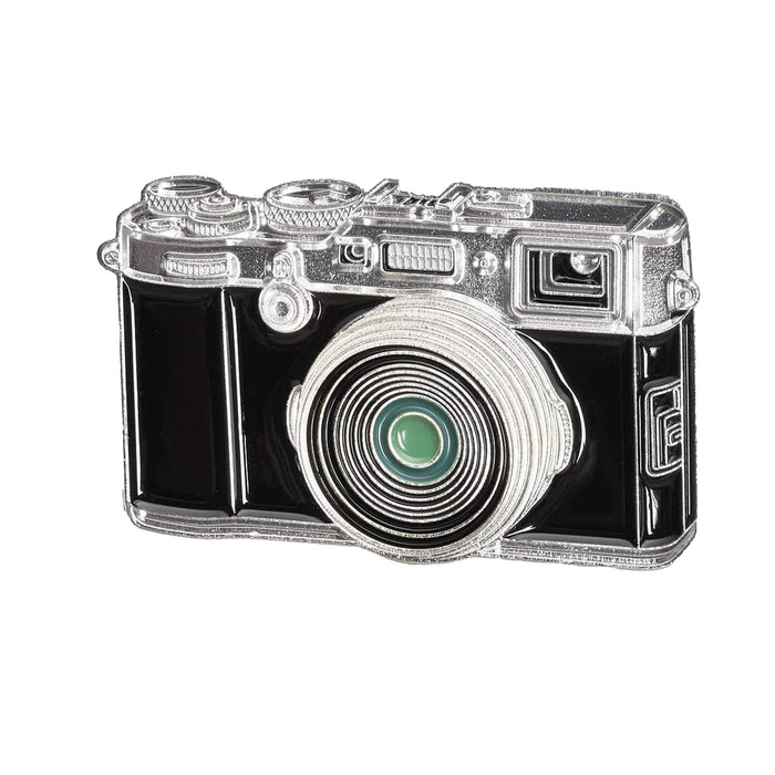 Digital Rangefinder Camera Pin #2 Chrome