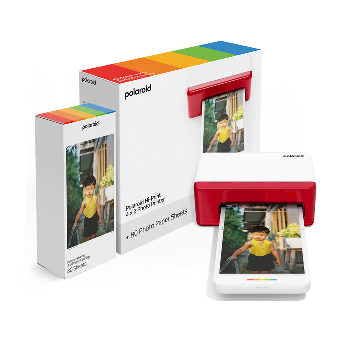 Polaroid Hi-Print 4x6" Photo Printer Everything Box - White