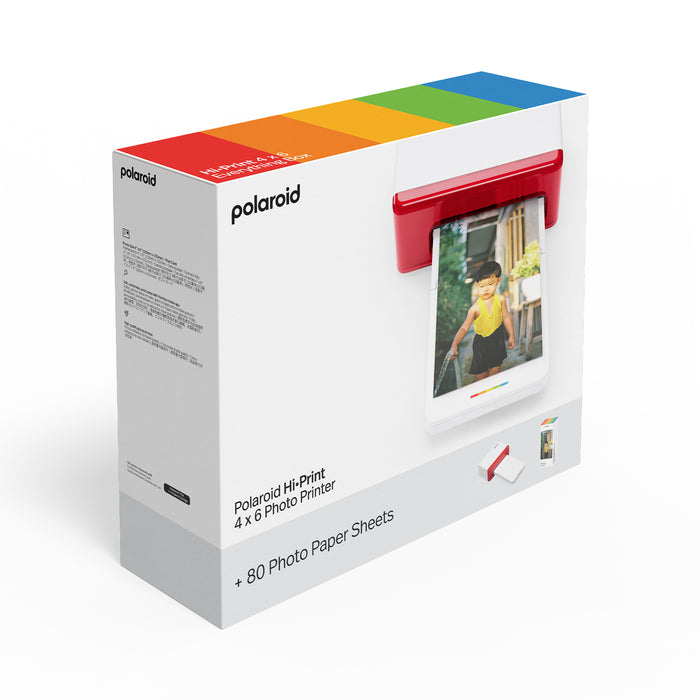Polaroid Hi-Print 4x6" Photo Printer Everything Box - White