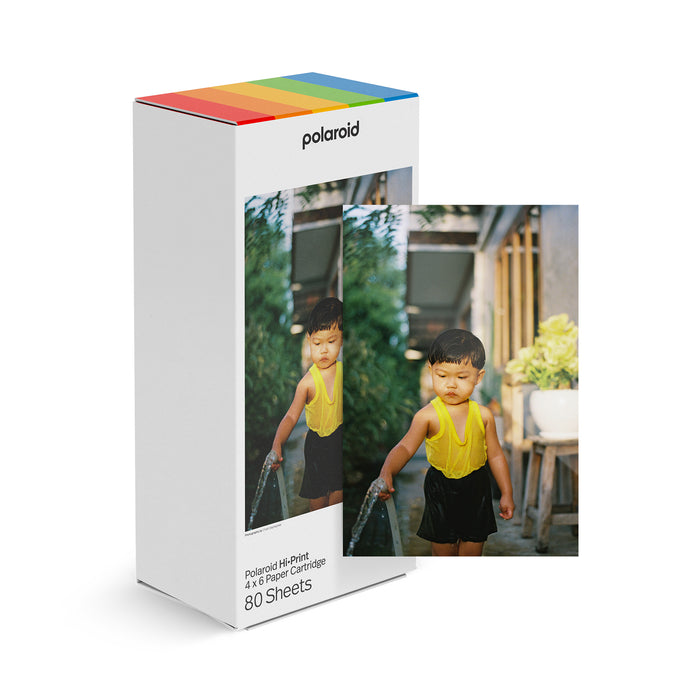Polaroid Hi-Print 4×6" Paper Cartridge, 80 Sheets - 2 Pack