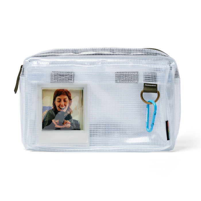 Polaroid Ripstop Crossbody Bag - Clear