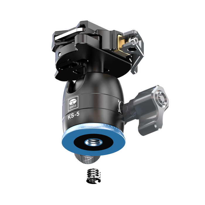 Sirui T-025SK Carbon Fiber Travel Tripod with KS-5 Ball Head