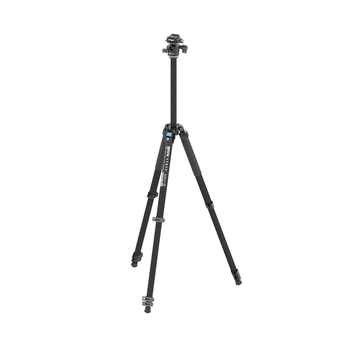 Sirui L-224F Carbon Fiber Photo Tripod Kit with KS-10 Ball Head