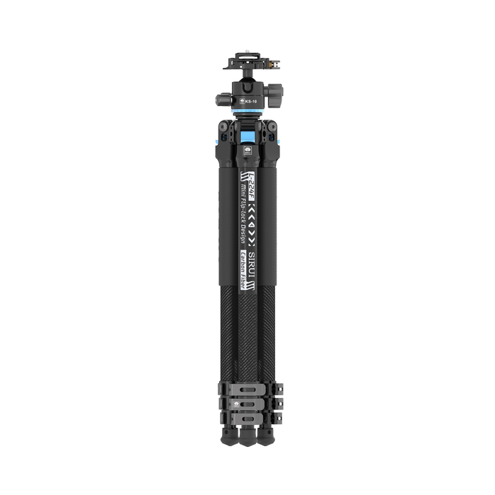 Sirui L-224F Carbon Fiber Photo Tripod Kit with KS-10 Ball Head