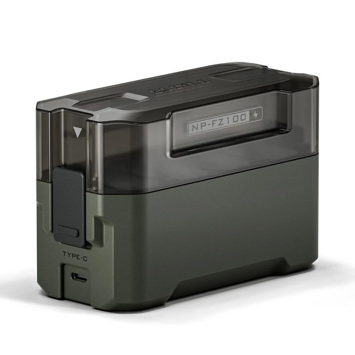 Tilta Portable 4-Bay Charging Station Kit with Sony NP-FZ100 Batteries – Green