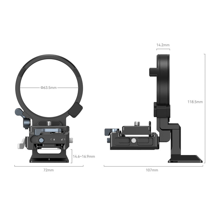 SmallRig Rotatable Horizontal-to-Vertical Mount Plate Kit for Select Sony A-Series, FX3 & FX30 Cameras 4244