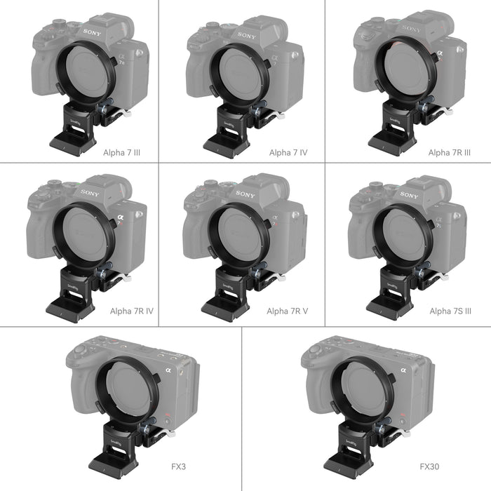SmallRig Rotatable Horizontal-to-Vertical Mount Plate Kit for Select Sony A-Series, FX3 & FX30 Cameras 4244