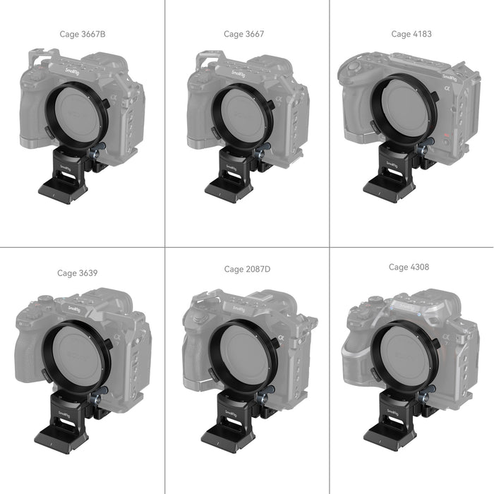 SmallRig Rotatable Horizontal-to-Vertical Mount Plate Kit for Select Sony A-Series, FX3 & FX30 Cameras 4244