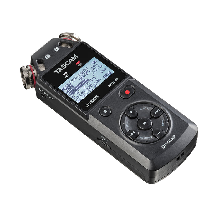 Tascam DR-05XP 2-Channel 32-Bit Float Portable Handheld Recorder