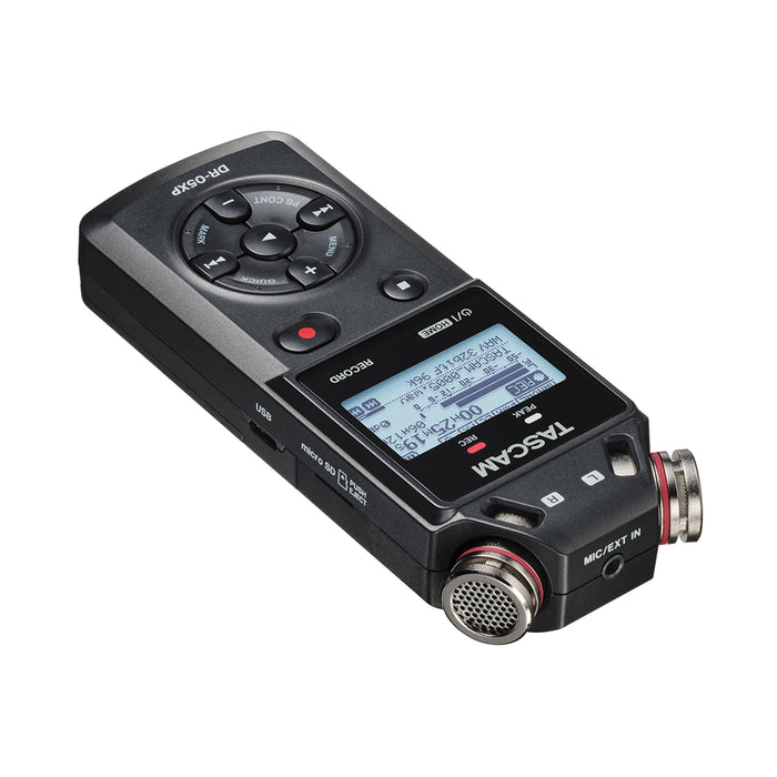Tascam DR-05XP 2-Channel 32-Bit Float Portable Handheld Recorder