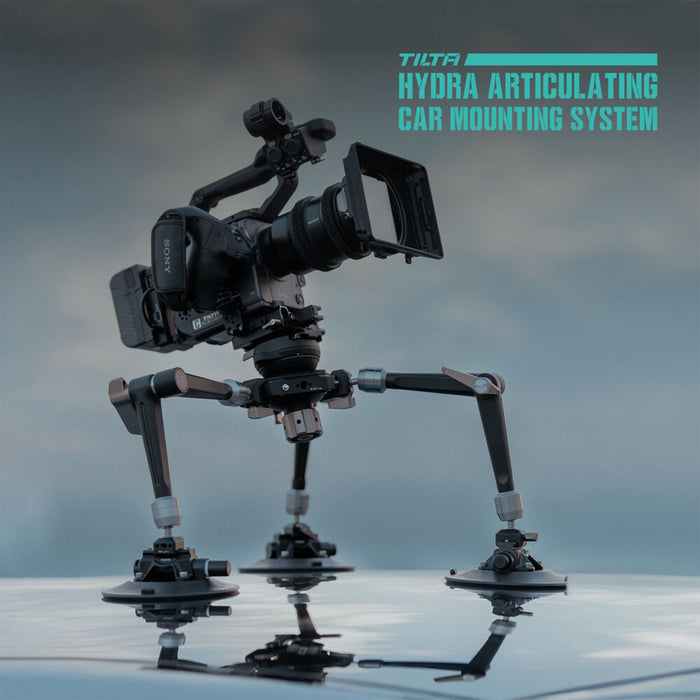 Tilta Hydra Articulating Car Mounting System with Regular Suction Cups