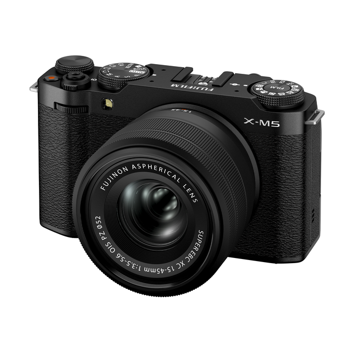 Fujifilm X-M5 Mirrorless Camera with XC 15-45mm f/3.5-5.6 OIS PZ Lens