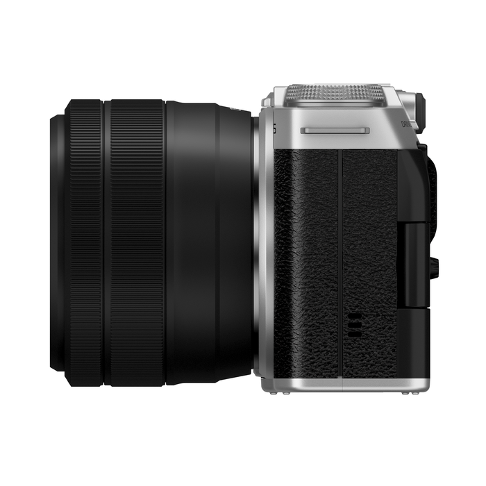 Fujifilm X-M5 Mirrorless Camera with XC 15-45mm f/3.5-5.6 OIS PZ Lens - Silver