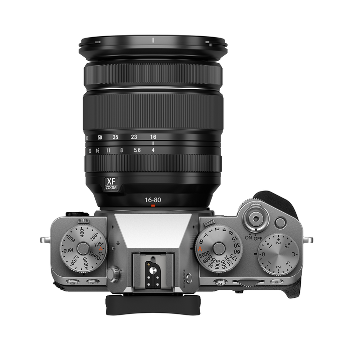 Fujifilm X-T5 Mirrorless Camera with XF 16-80mm f/4 R OIS WR Lens - Silver