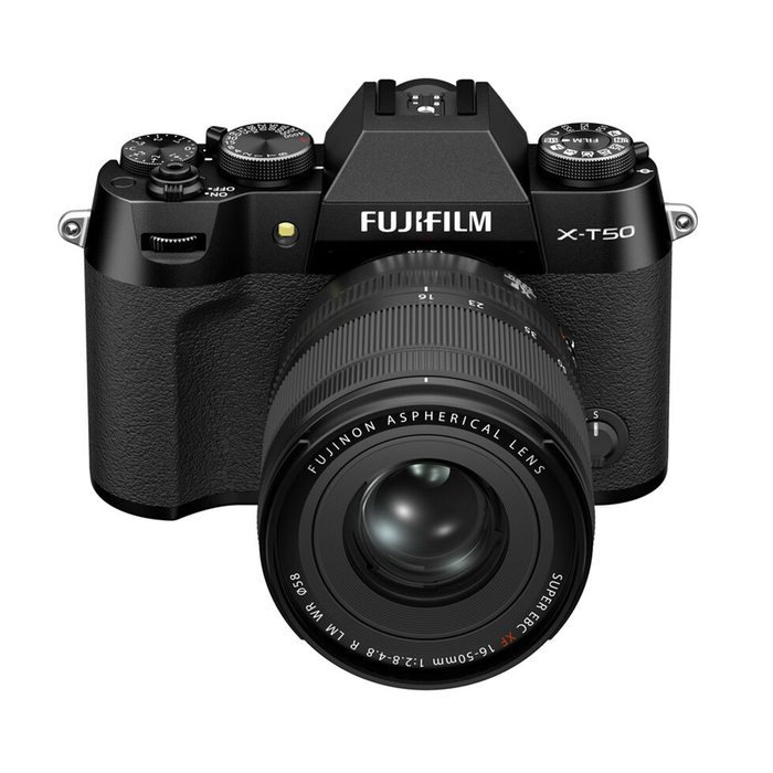 Fujifilm X-T50 Mirrorless Camera with XF 16-50mm f/2.8-4.8 R LM WR Lens - Black
