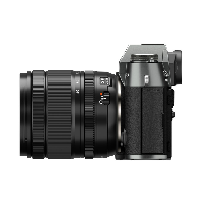 Fujifilm X-T50 Mirrorless Camera with XF 16-50mm f/2.8-4.8 R LM WR Lens - Charcoal Silver