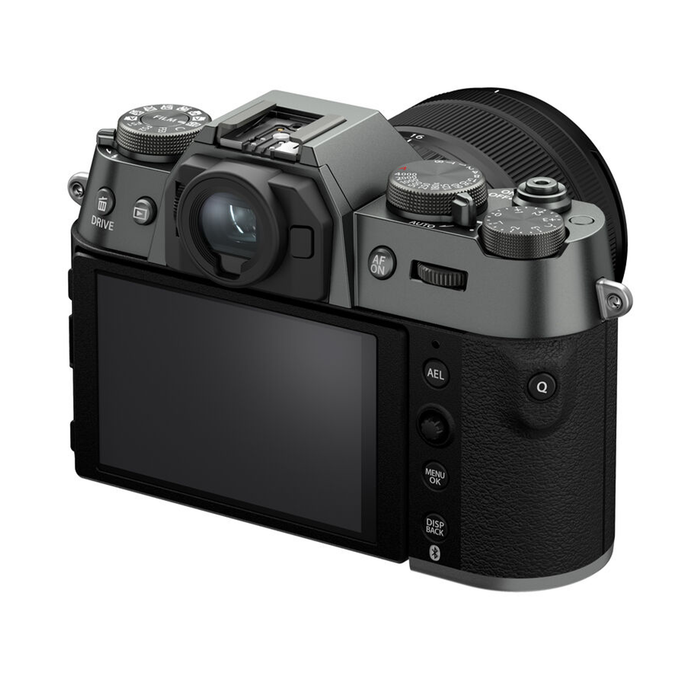 Fujifilm X-T50 Mirrorless Camera with XF 16-50mm f/2.8-4.8 R LM WR Lens - Charcoal Silver