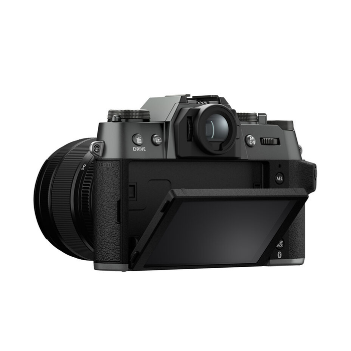 Fujifilm X-T50 Mirrorless Camera with XF 16-50mm f/2.8-4.8 R LM WR Lens - Charcoal Silver