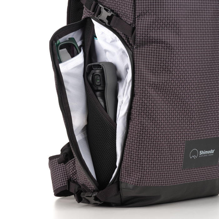 Shimoda Sidecountry 28 Backpack Starter Kit with Medium Modular Top Loader - Black/White