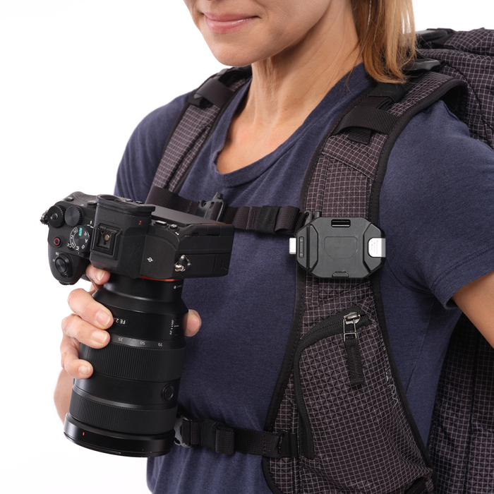 Shimoda Sidecountry 28 Backpack Starter Kit with Medium Modular Top Loader - Black/White