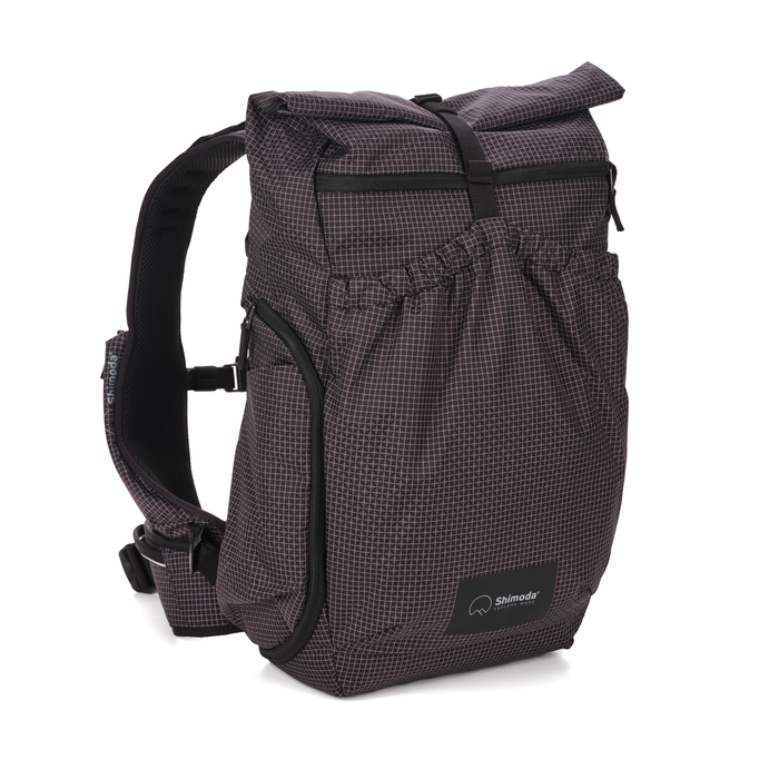 Shimoda Side Lite 22 Backpack Starter Kit with Medium Modular Top Loader - Black/White