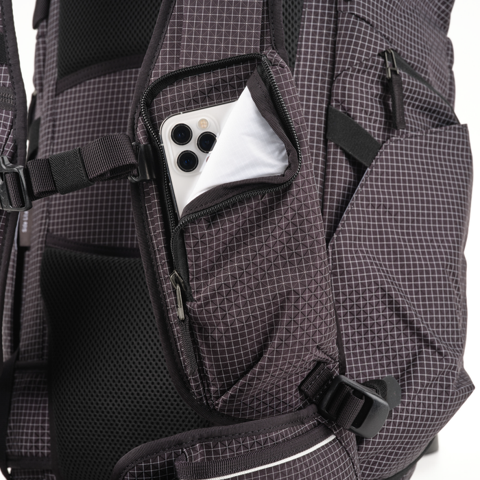 Shimoda Side Lite 22 Backpack Starter Kit with Medium Modular Top Loader - Black/White