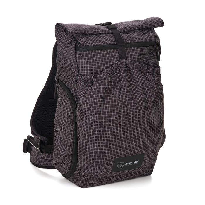 Shimoda Side Lite 22 Backpack Women's Starter Kit with Medium Modular Top Loader - Black/White