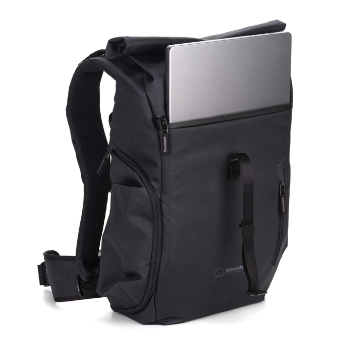 Shimoda Side Street 28 Backpack Starter Kit with Medium Modular Top Loader - Anthracite Black