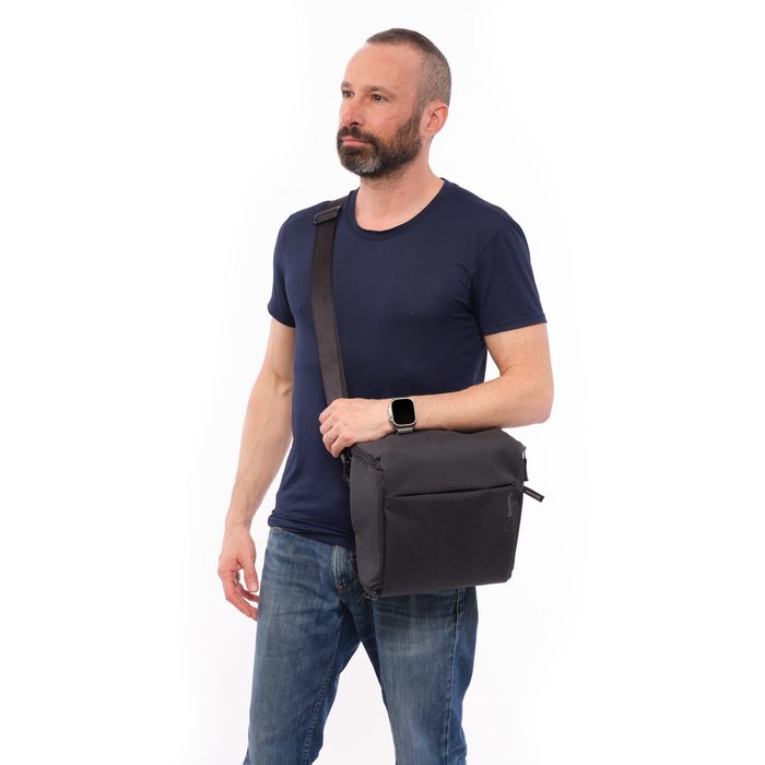 Shimoda Side Street 28 Backpack Starter Kit with Medium Modular Top Loader - Anthracite Black