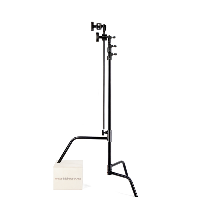 Matthews 40" C-Stand with Sliding Leg, Grip Head & Arm Black