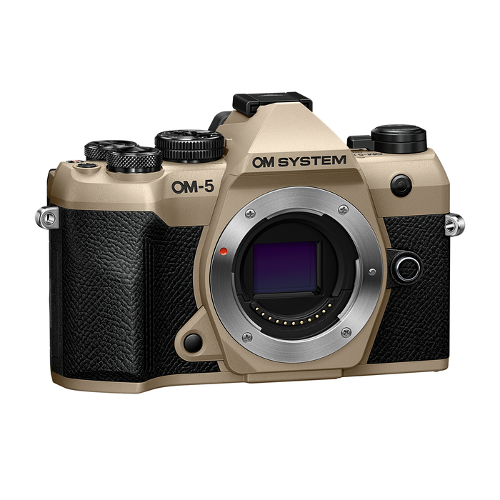 OM System OM-5 Mark II Mirrorless Camera - Sand Beige