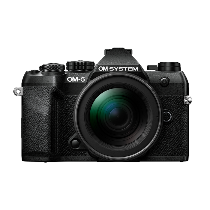 OM System OM-5 Mark II Mirrorless Camera with 12-45mm f/4.0 PRO Lens - Black