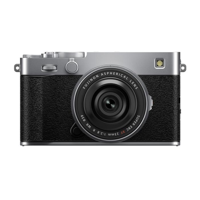 Fujifilm X-E5 Mirrorless Camera with XF 23mm f/2.8 R WR Lens - Silver