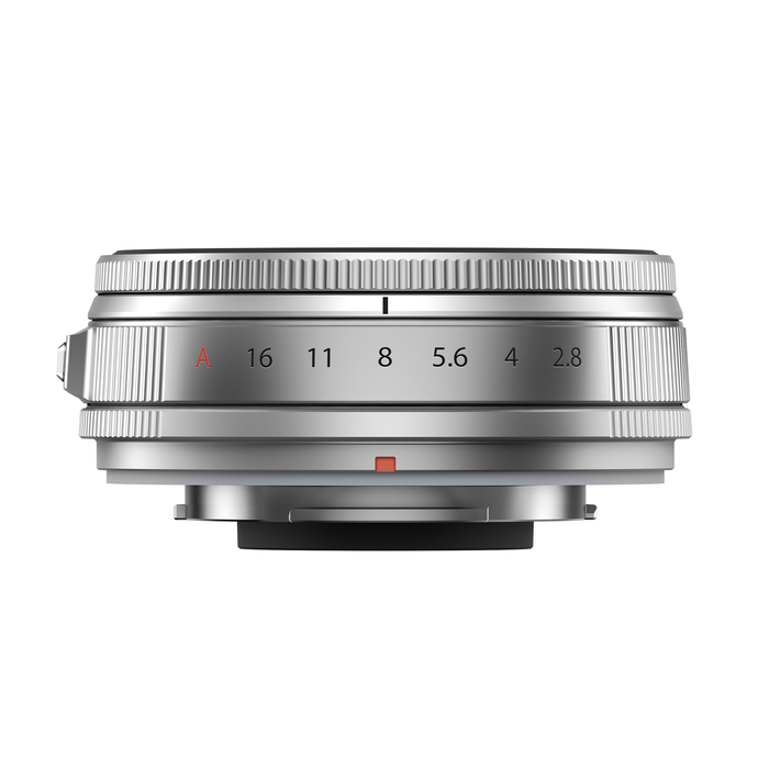 Fujifilm X-E5 Mirrorless Camera with XF 23mm f/2.8 R WR Lens - Silver